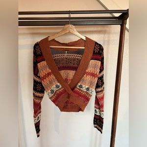 Free People Sweater Fall Colors